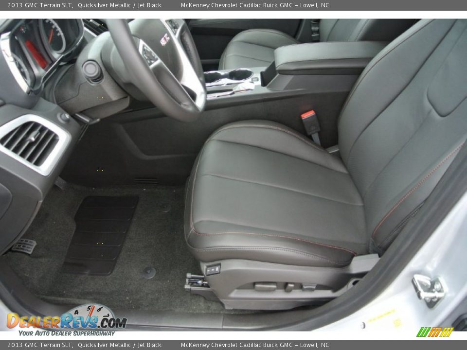 2013 GMC Terrain SLT Quicksilver Metallic / Jet Black Photo #8