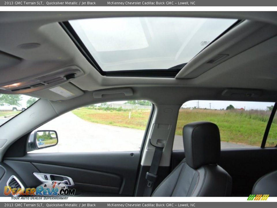 2013 GMC Terrain SLT Quicksilver Metallic / Jet Black Photo #10