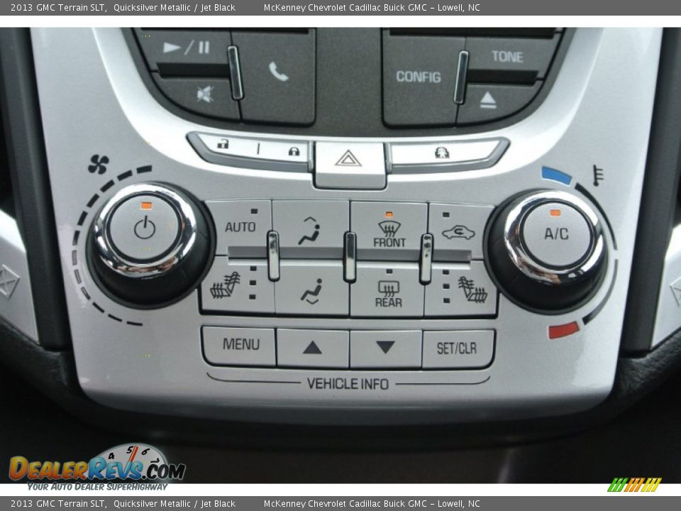 2013 GMC Terrain SLT Quicksilver Metallic / Jet Black Photo #13