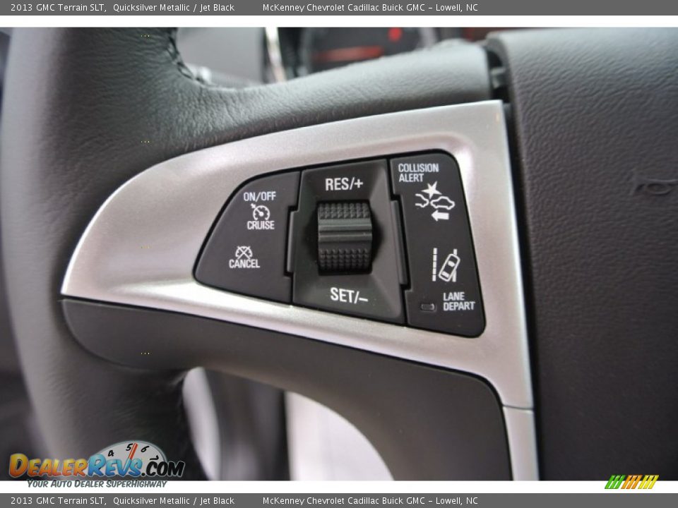 2013 GMC Terrain SLT Quicksilver Metallic / Jet Black Photo #15