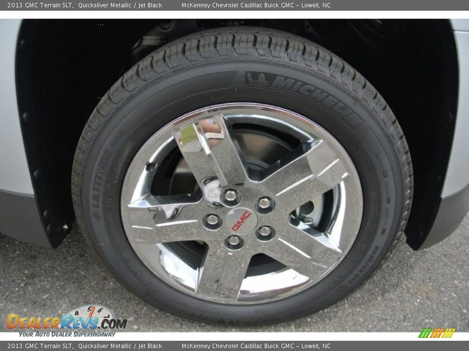 2013 GMC Terrain SLT Quicksilver Metallic / Jet Black Photo #22