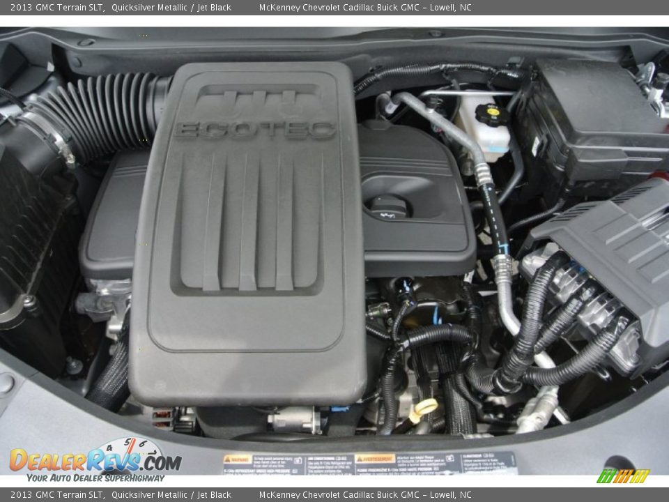 2013 GMC Terrain SLT Quicksilver Metallic / Jet Black Photo #23