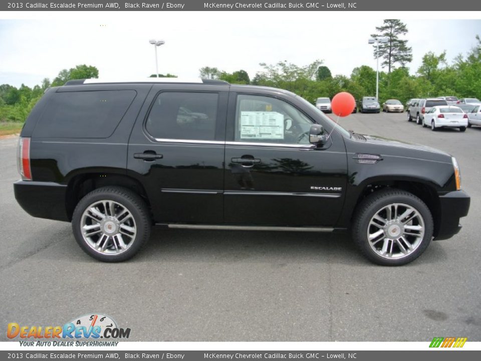 2013 Cadillac Escalade Premium AWD Black Raven / Ebony Photo #6