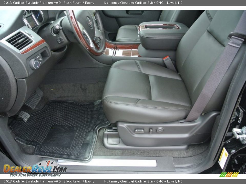 2013 Cadillac Escalade Premium AWD Black Raven / Ebony Photo #8