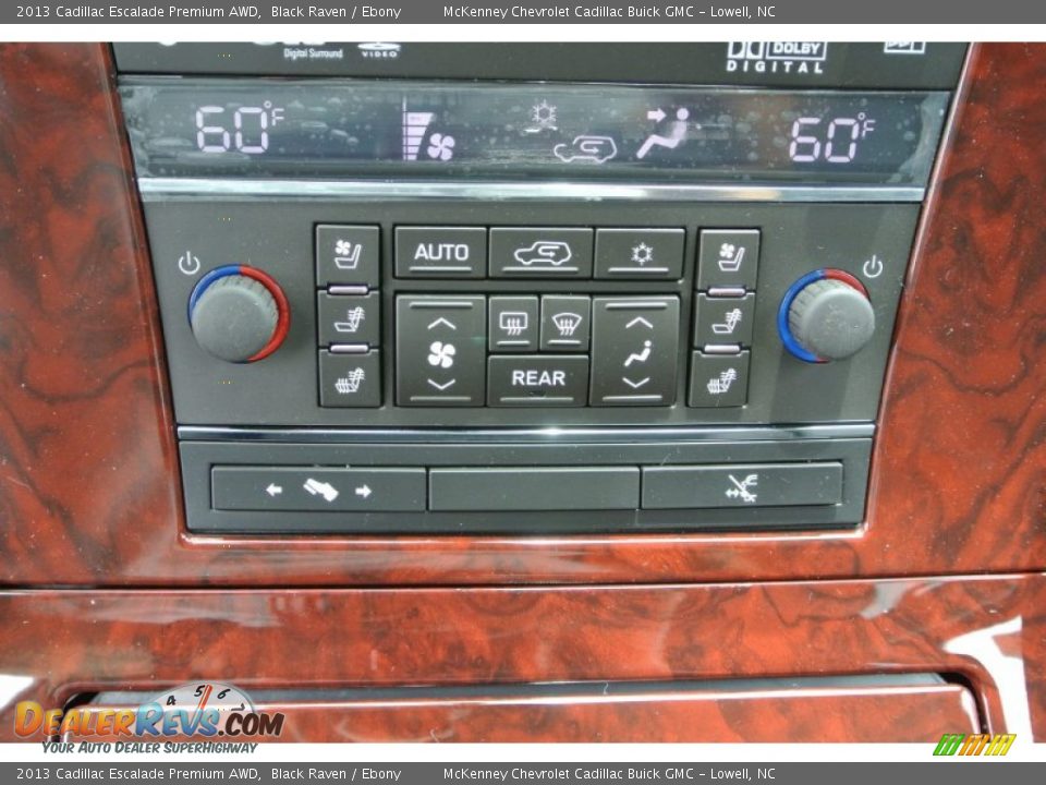 2013 Cadillac Escalade Premium AWD Black Raven / Ebony Photo #11