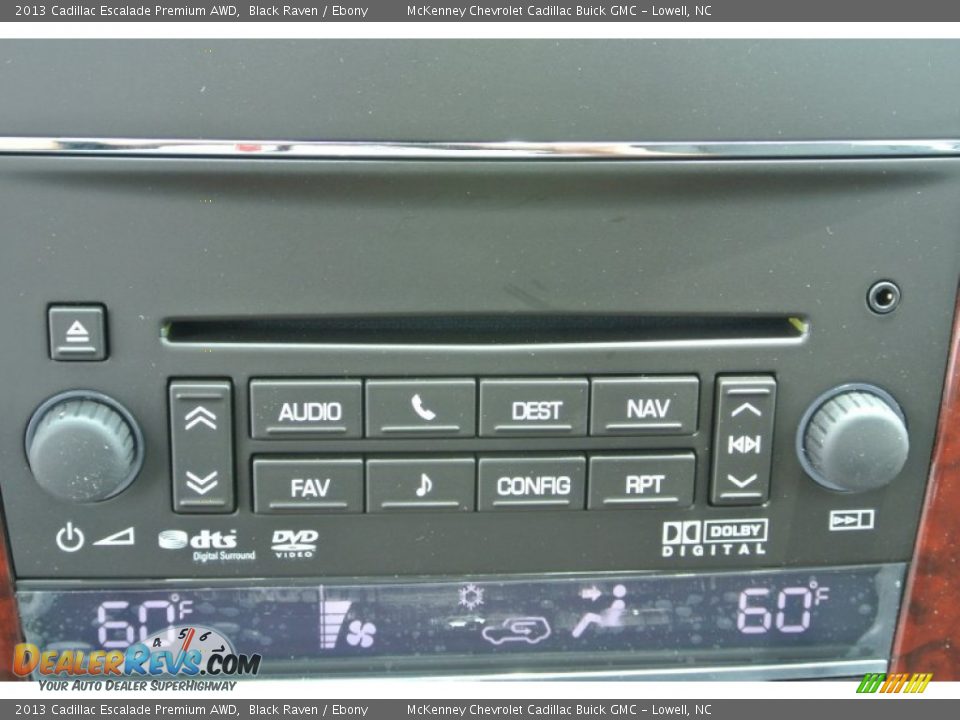 Controls of 2013 Cadillac Escalade Premium AWD Photo #12