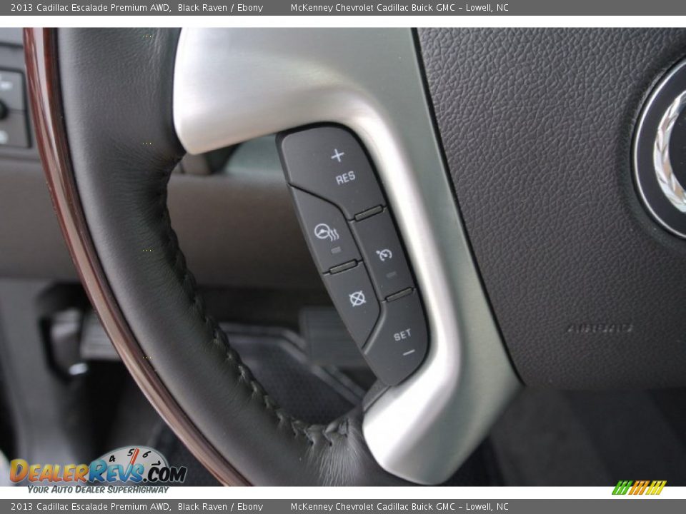 2013 Cadillac Escalade Premium AWD Black Raven / Ebony Photo #14