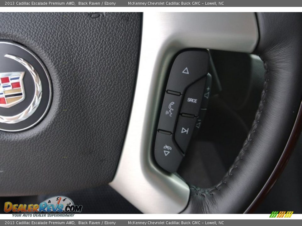 2013 Cadillac Escalade Premium AWD Black Raven / Ebony Photo #15