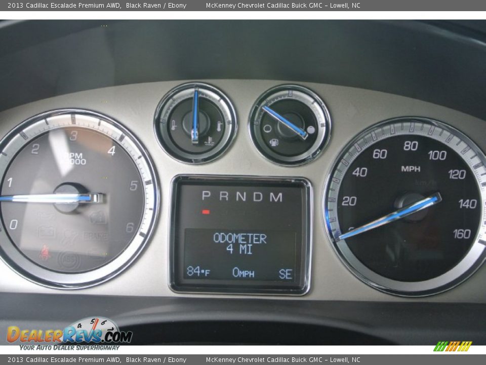 2013 Cadillac Escalade Premium AWD Gauges Photo #16