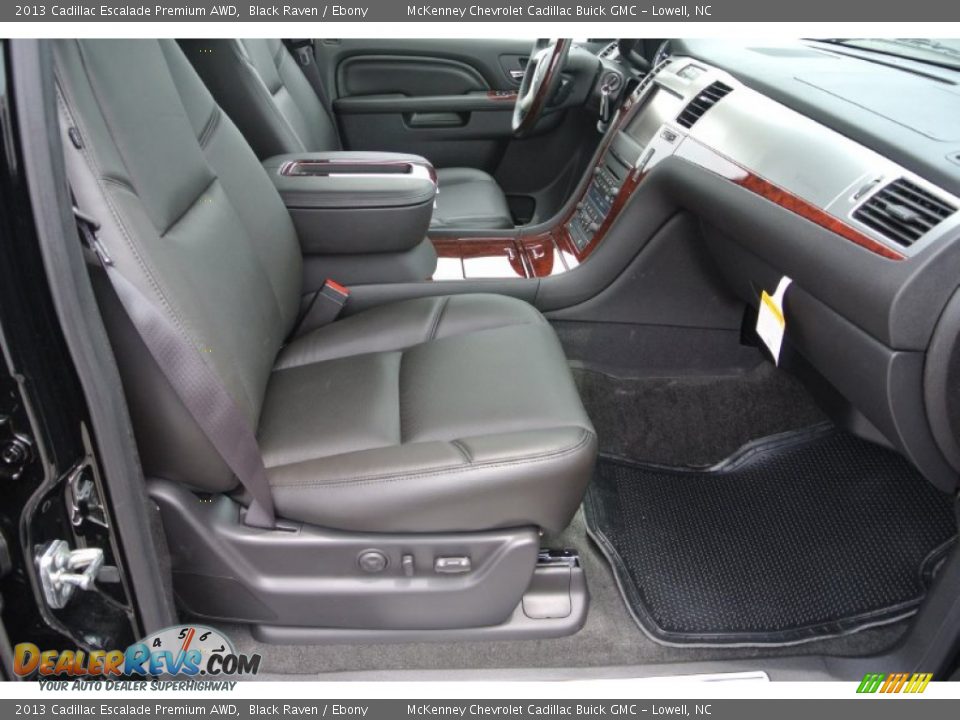 2013 Cadillac Escalade Premium AWD Black Raven / Ebony Photo #22