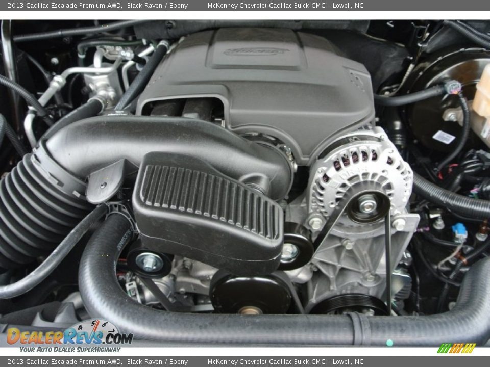 2013 Cadillac Escalade Premium AWD 6.2 Liter Flex-Fuel OHV 16-Valve VVT Vortec V8 Engine Photo #25
