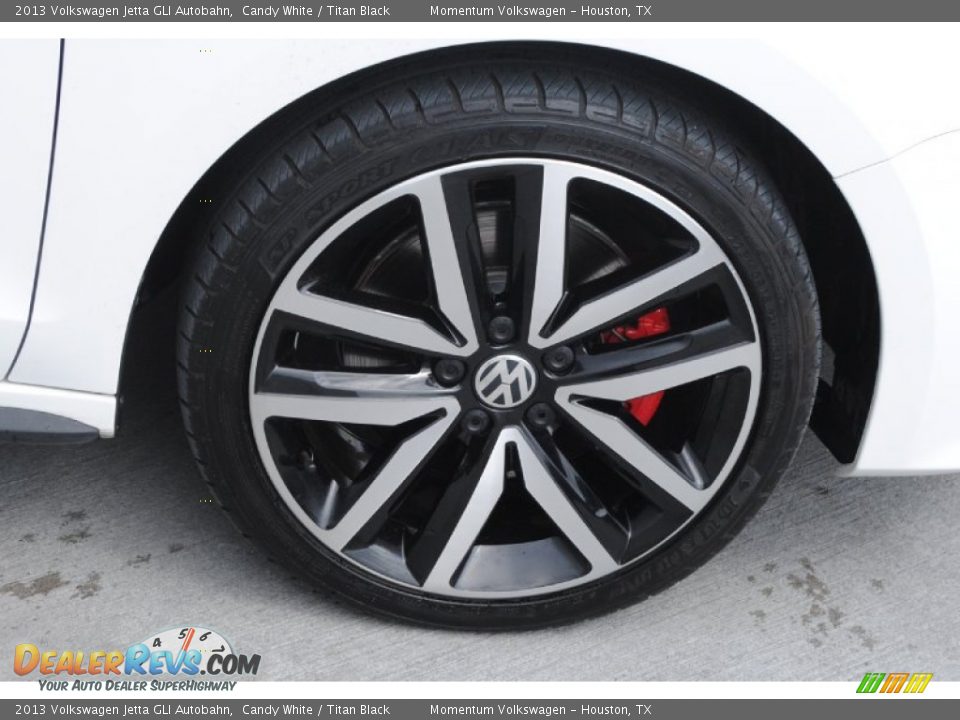 2013 Volkswagen Jetta GLI Autobahn Candy White / Titan Black Photo #12