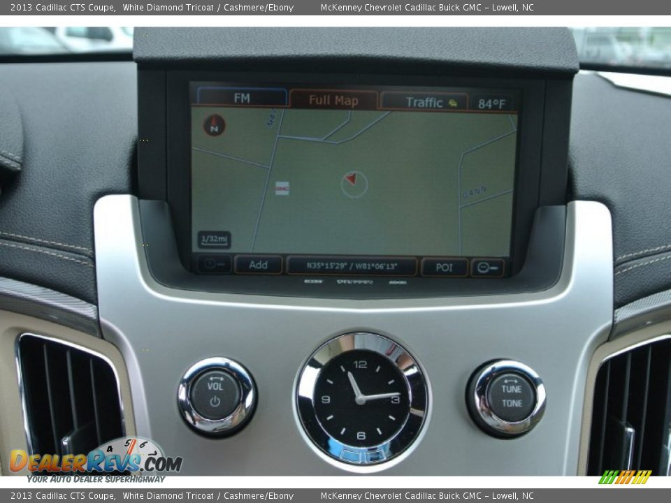 2013 Cadillac CTS Coupe White Diamond Tricoat / Cashmere/Ebony Photo #13