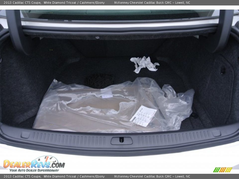 2013 Cadillac CTS Coupe White Diamond Tricoat / Cashmere/Ebony Photo #17