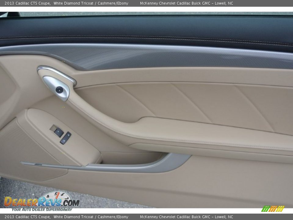 2013 Cadillac CTS Coupe White Diamond Tricoat / Cashmere/Ebony Photo #20