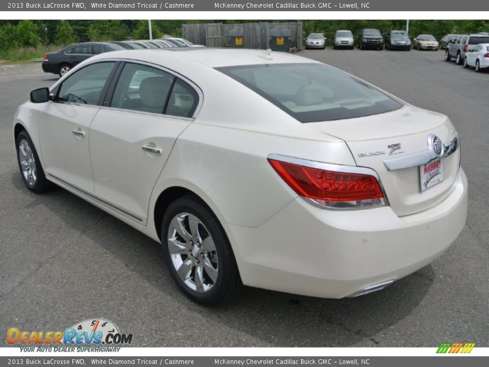 2013 Buick LaCrosse FWD White Diamond Tricoat / Cashmere Photo #4