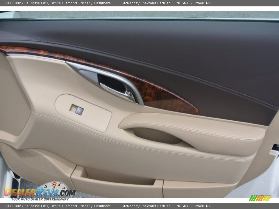 2013 Buick LaCrosse FWD White Diamond Tricoat / Cashmere Photo #20