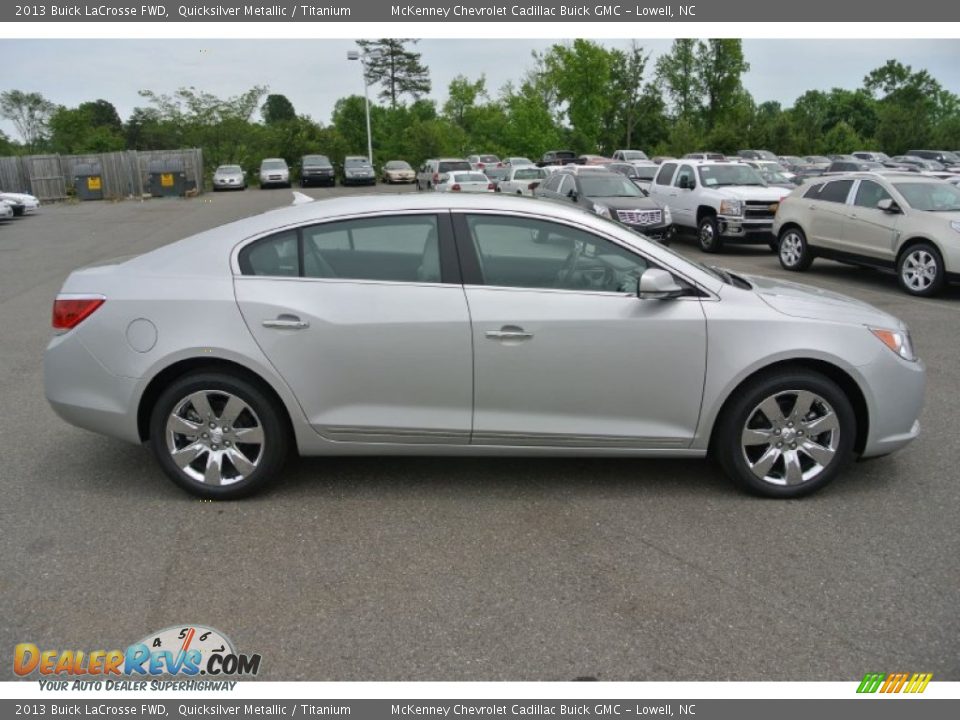 2013 Buick LaCrosse FWD Quicksilver Metallic / Titanium Photo #3