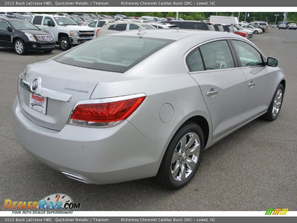 2013 Buick LaCrosse FWD Quicksilver Metallic / Titanium Photo #4