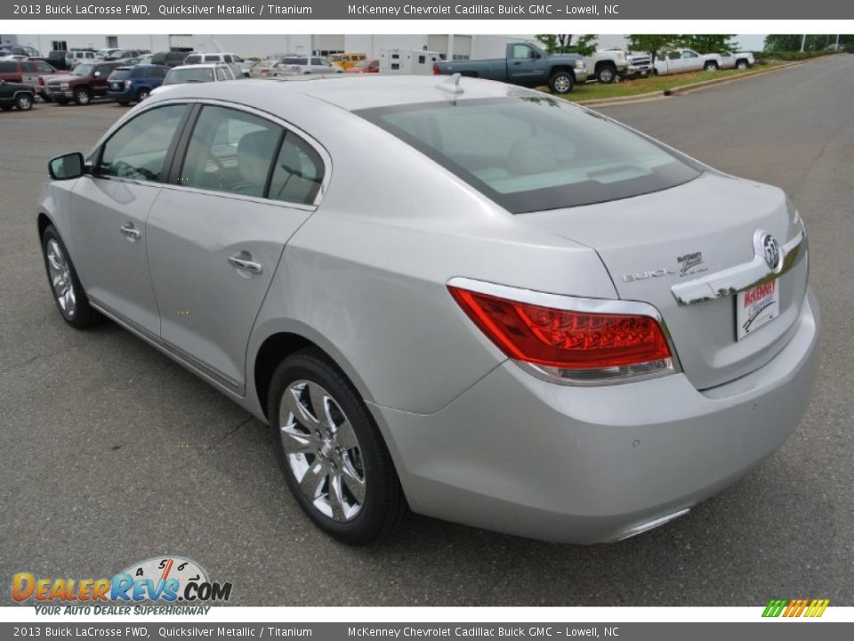 2013 Buick LaCrosse FWD Quicksilver Metallic / Titanium Photo #5