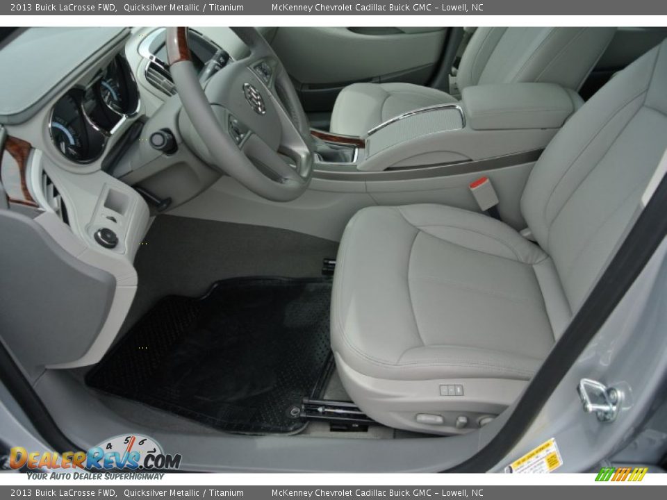 Titanium Interior - 2013 Buick LaCrosse FWD Photo #8
