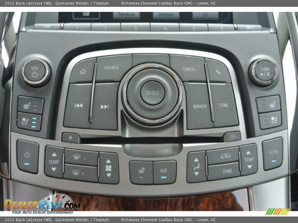 Controls of 2013 Buick LaCrosse FWD Photo #13