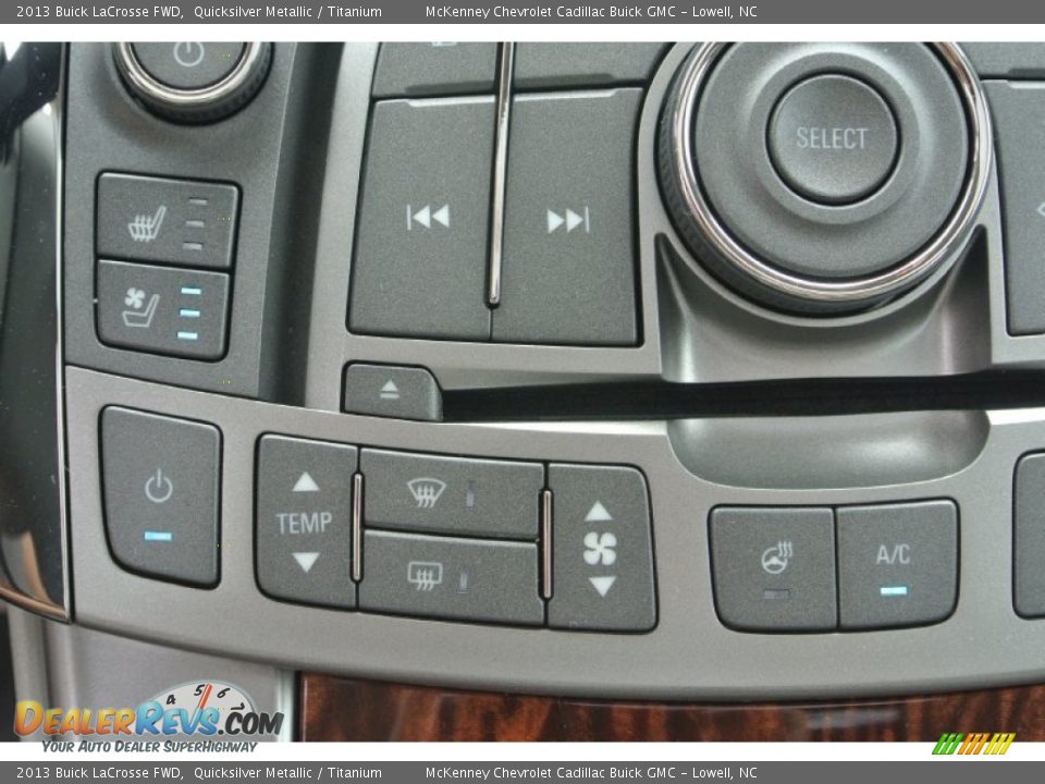 Controls of 2013 Buick LaCrosse FWD Photo #14