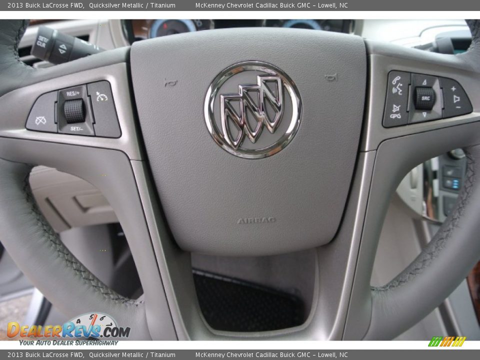 2013 Buick LaCrosse FWD Steering Wheel Photo #16