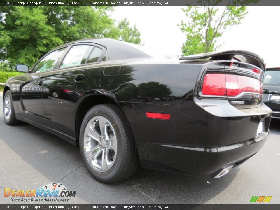 2013 Dodge Charger SE Pitch Black / Black Photo #2