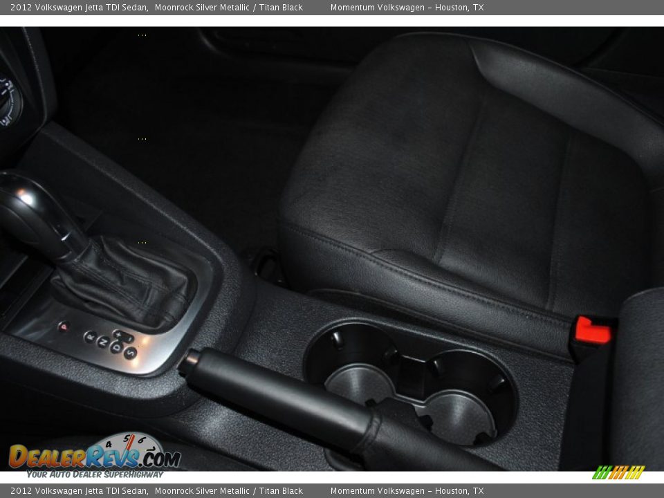 2012 Volkswagen Jetta TDI Sedan Moonrock Silver Metallic / Titan Black Photo #17