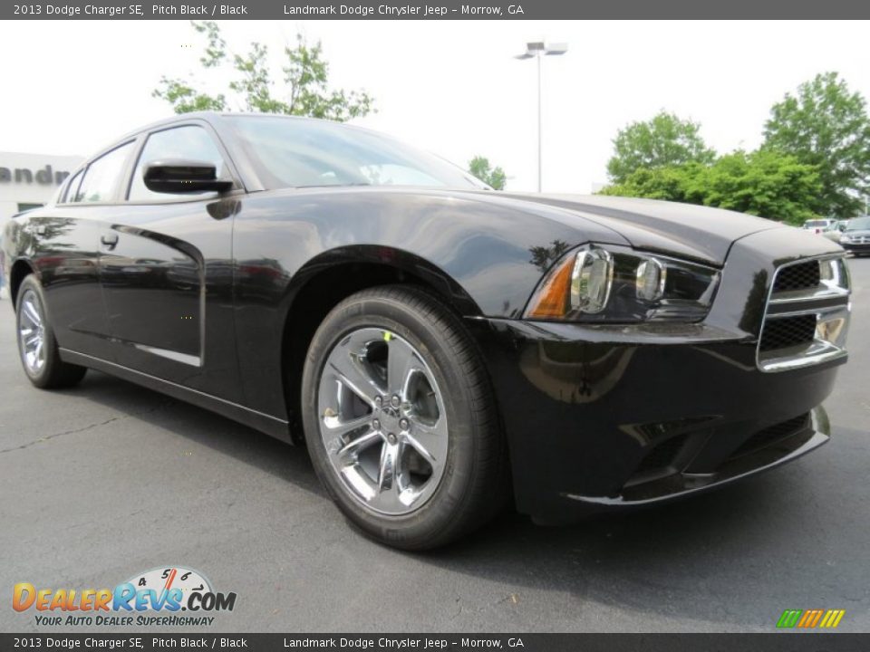 2013 Dodge Charger SE Pitch Black / Black Photo #4