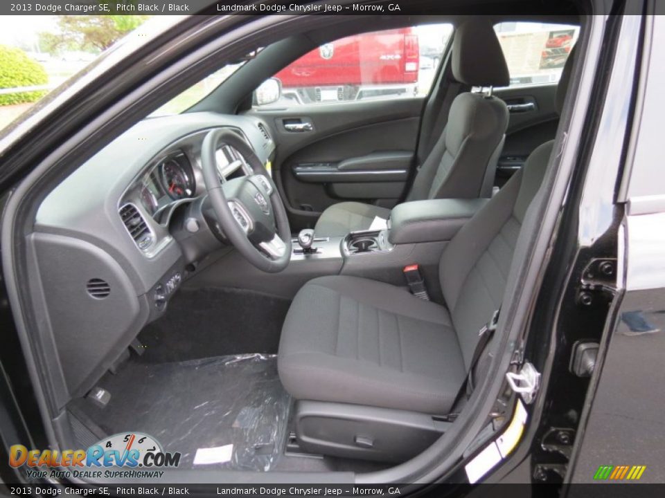 Front Seat of 2013 Dodge Charger SE Photo #6