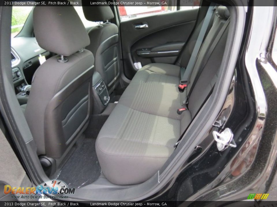 Rear Seat of 2013 Dodge Charger SE Photo #7
