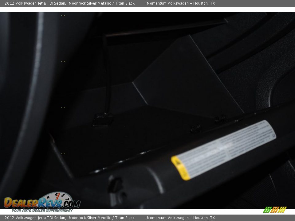 2012 Volkswagen Jetta TDI Sedan Moonrock Silver Metallic / Titan Black Photo #23
