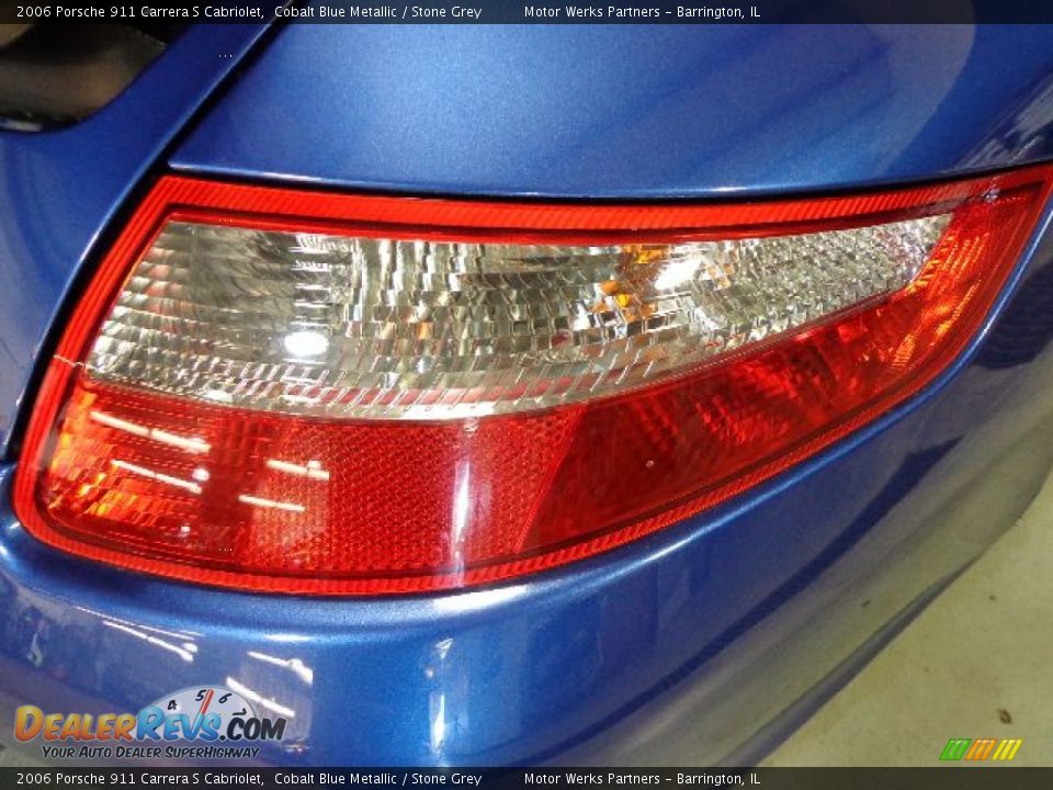 2006 Porsche 911 Carrera S Cabriolet Cobalt Blue Metallic / Stone Grey Photo #13