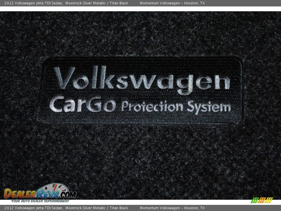 2012 Volkswagen Jetta TDI Sedan Moonrock Silver Metallic / Titan Black Photo #36