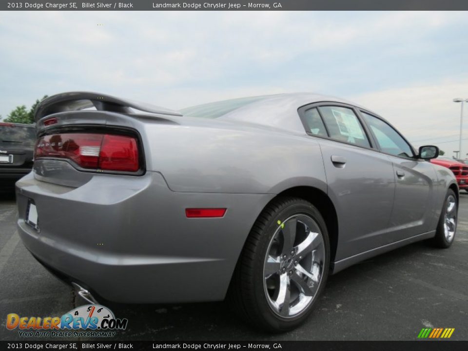 Billet Silver 2013 Dodge Charger SE Photo #3