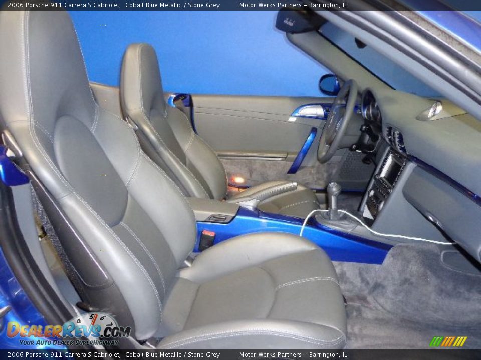 Front Seat of 2006 Porsche 911 Carrera S Cabriolet Photo #29