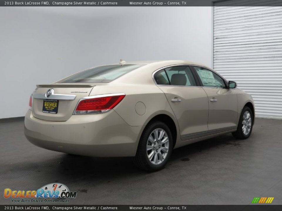 2013 Buick LaCrosse FWD Champagne Silver Metallic / Cashmere Photo #2