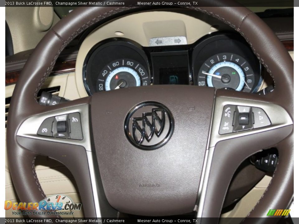 2013 Buick LaCrosse FWD Champagne Silver Metallic / Cashmere Photo #4
