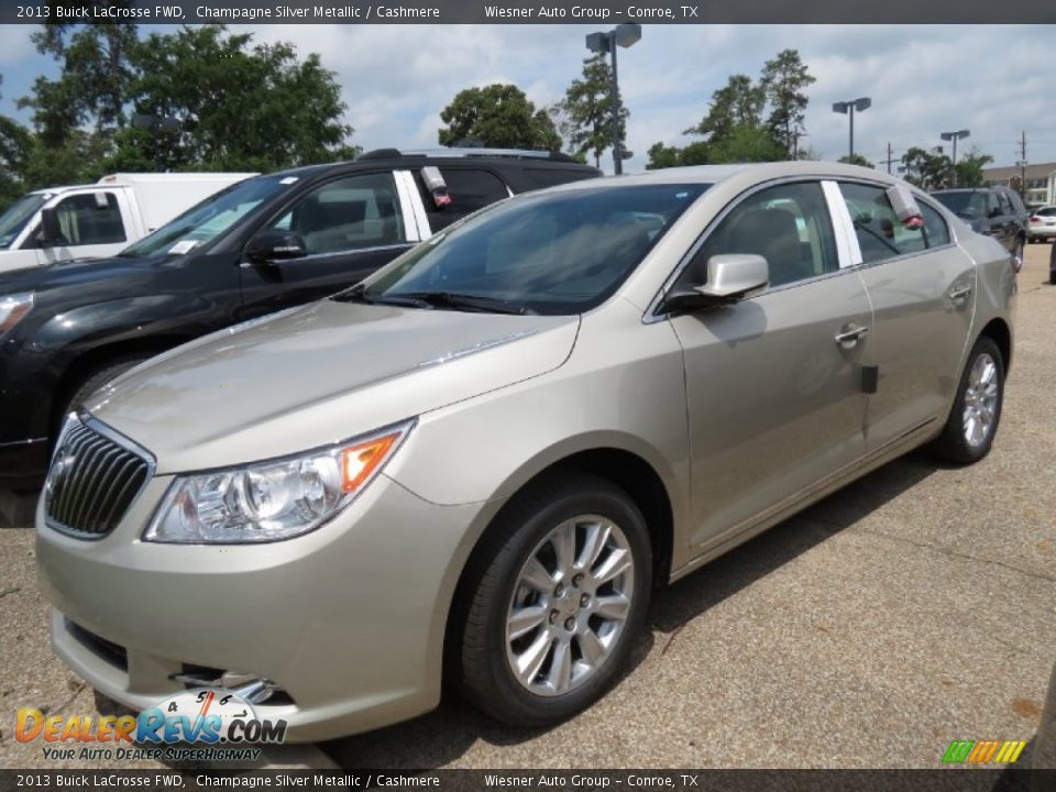 2013 Buick LaCrosse FWD Champagne Silver Metallic / Cashmere Photo #7