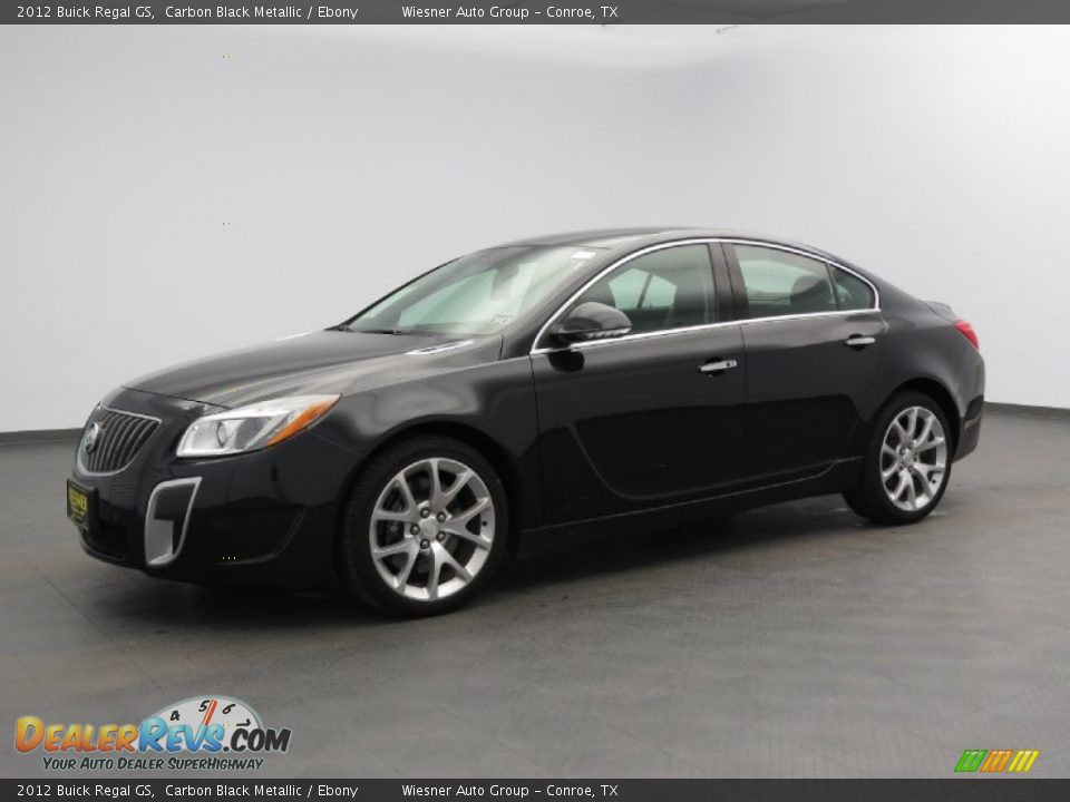2012 Buick Regal GS Carbon Black Metallic / Ebony Photo #1