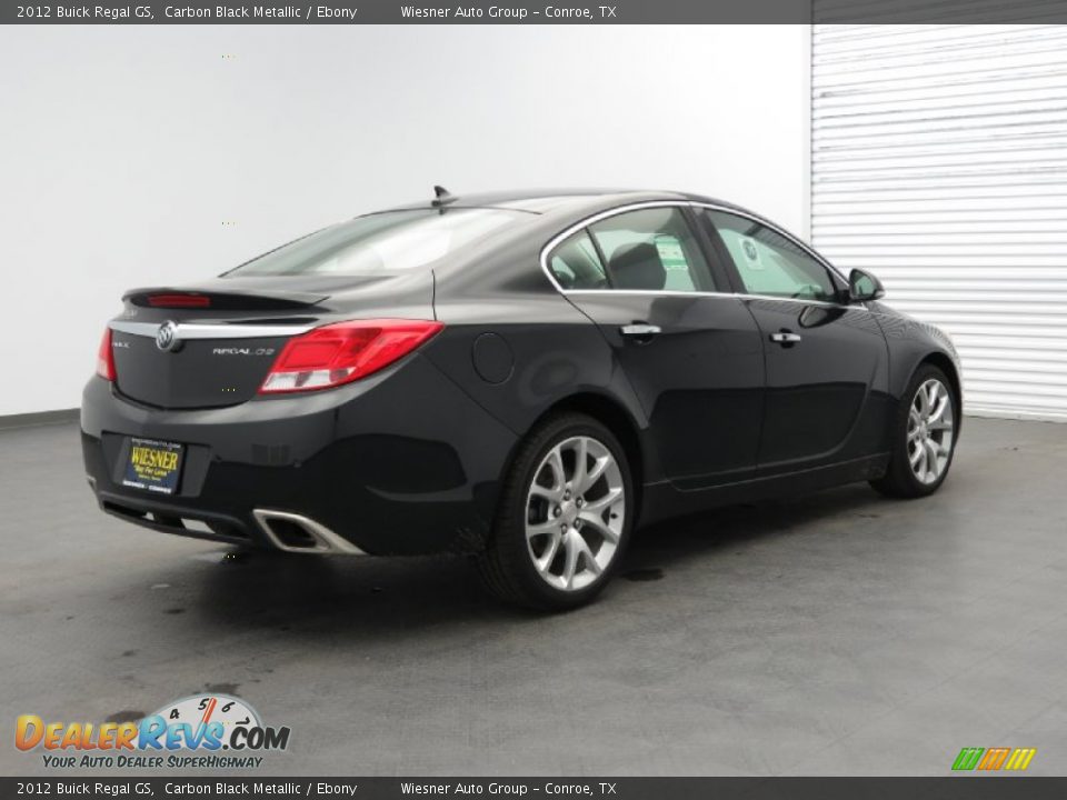 2012 Buick Regal GS Carbon Black Metallic / Ebony Photo #2