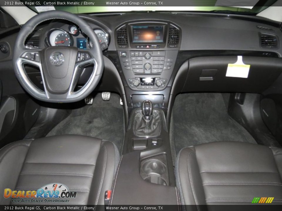 2012 Buick Regal GS Carbon Black Metallic / Ebony Photo #3