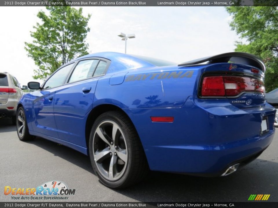 Daytona Blue Pearl 2013 Dodge Charger R/T Daytona Photo #2