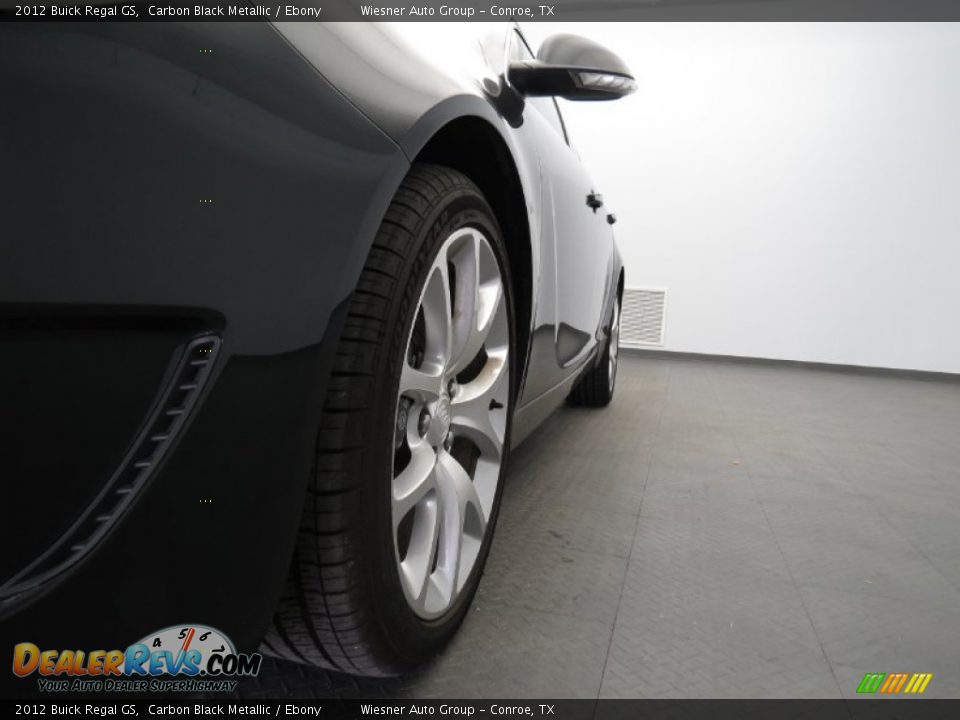 2012 Buick Regal GS Carbon Black Metallic / Ebony Photo #5