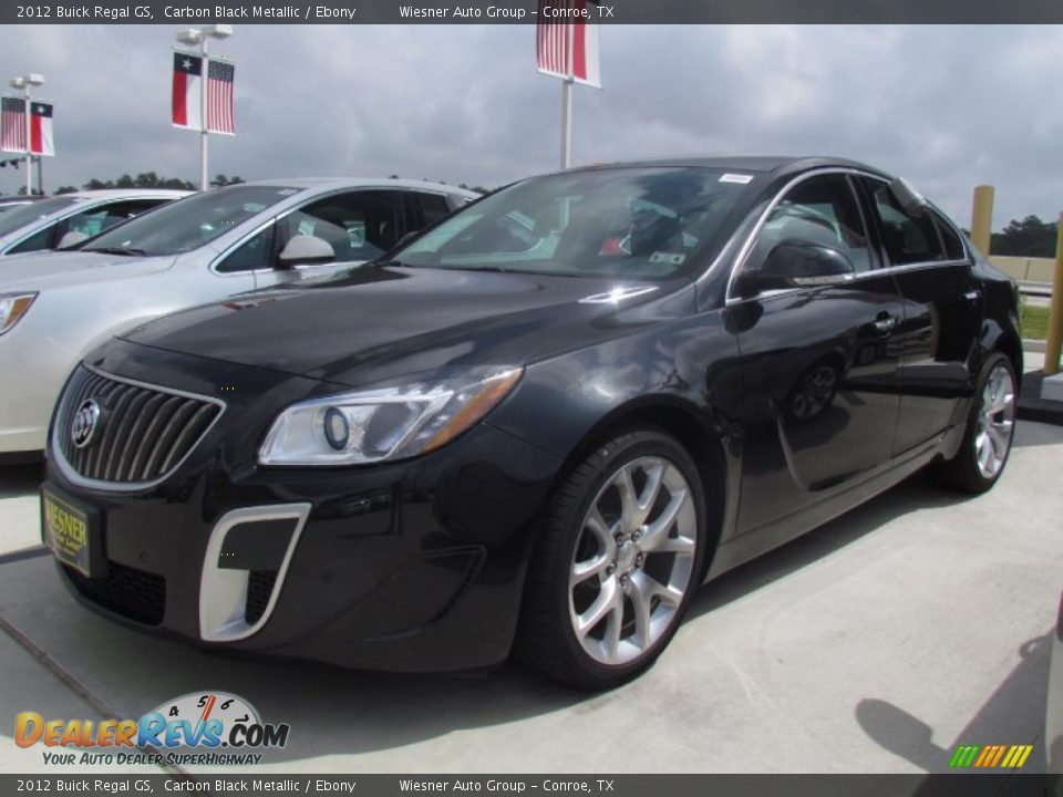 2012 Buick Regal GS Carbon Black Metallic / Ebony Photo #7