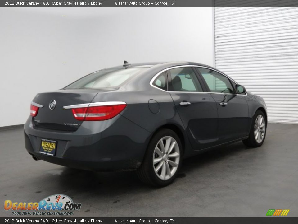 2012 Buick Verano FWD Cyber Gray Metallic / Ebony Photo #2