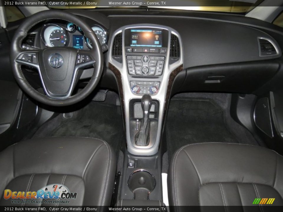 2012 Buick Verano FWD Cyber Gray Metallic / Ebony Photo #3