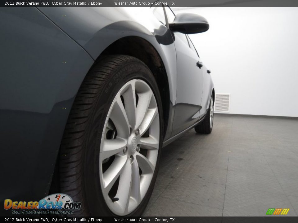 2012 Buick Verano FWD Cyber Gray Metallic / Ebony Photo #5